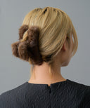 ファーボリューム ヘアクリップ