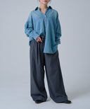 イージーワイドストレートパンツ