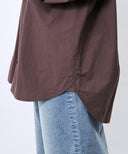 【一部2026年 4月上旬お届け開始】オーバーサイズコットンシャツ