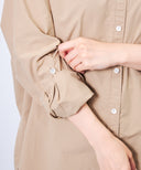 オーバーサイズコットンシャツ