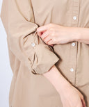 オーバーサイズコットンシャツ