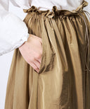 ウエストドロストコクーンスカート