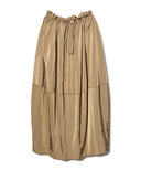 ウエストドロストコクーンスカート