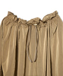 ウエストドロストコクーンスカート