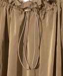 ウエストドロストコクーンスカート