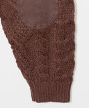 ケーブルオーバーサイズニット