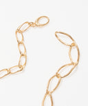 オーバルチェーンネックレス