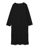 バックZIPロングワンピース