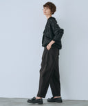 ツイードライクニットカーディガン