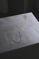 Tバーチェーンネックレス