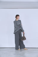 ケーブルオーバーサイズニット