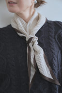 【2026年 1月中旬お届け開始】シルクブレンド ダイヤモンドスカーフ