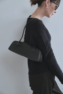 【ご予約商品】スリムボックスレザーハンドバッグ