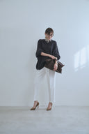 ダブルクロステーパードパンツ