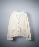 ツイードライクニットカーデJK