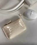 エナメルクロコ ミニポーチ