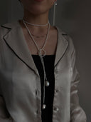 【*受注生産】PEARL LARIAT