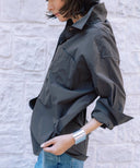 【一部2026年 4月上旬お届け開始】オーバーサイズコットンシャツ