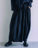 ウエストドロストコクーンスカート