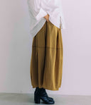 ウエストドロストコクーンスカート