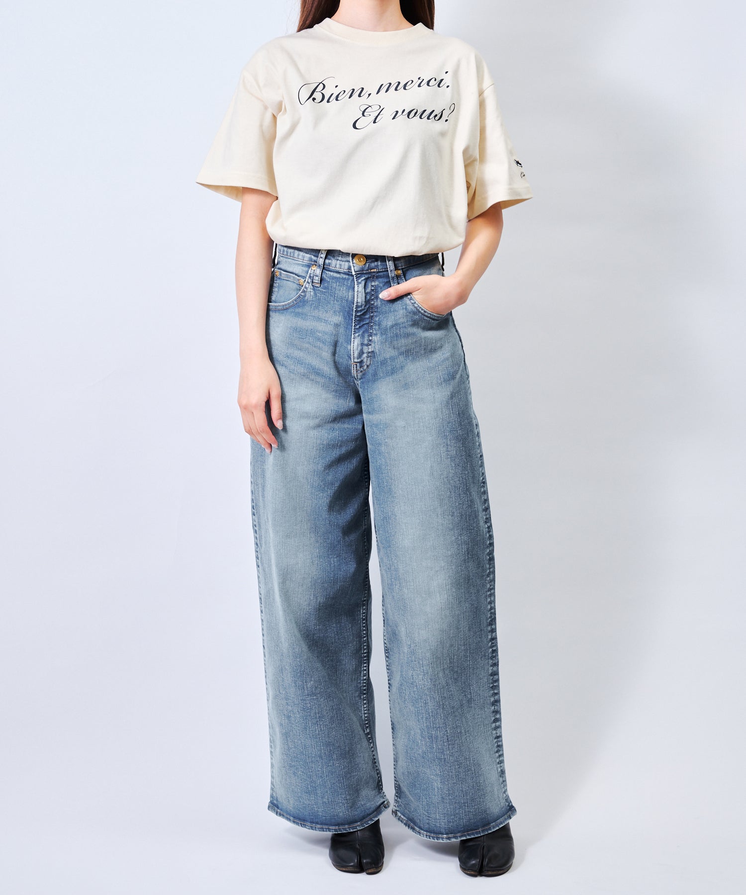 SURT別注】ルーズシルエットハイストレッチデニム – Adé Lifestyle