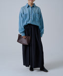 モデル身長：155㎝/ ONE SIZE