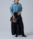 ウエストドロストコクーンスカート