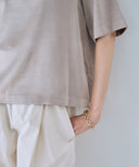 サテンT ブラウス