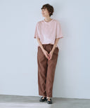 サテンT ブラウス