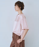 サテンT ブラウス