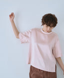 サテンT ブラウス