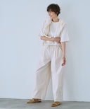 サテンT ブラウス