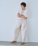 サテンT ブラウス