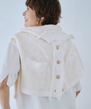 ツイードライクニットカーデJK