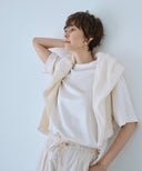 サテンT ブラウス