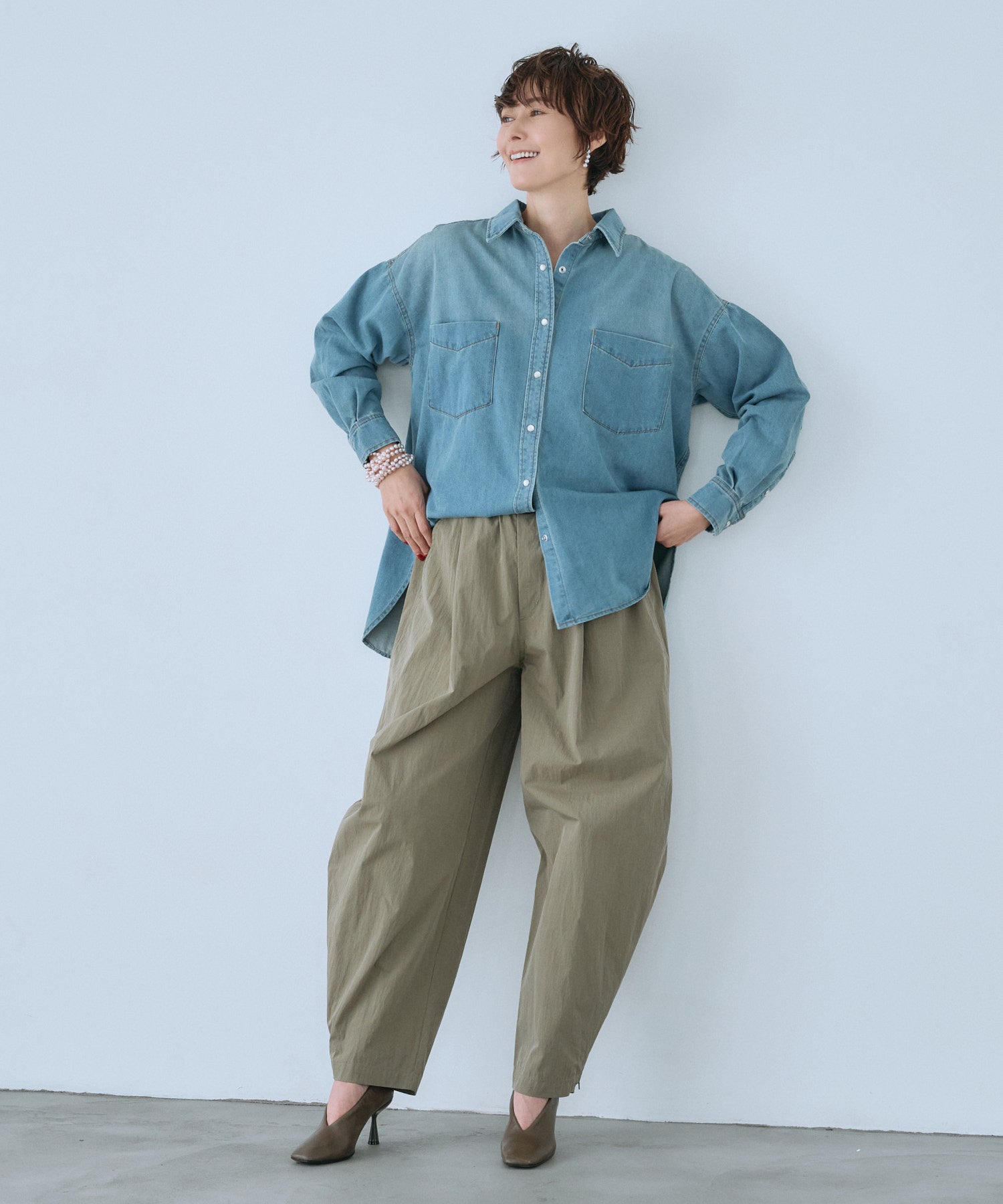 シグネチャーデニムシャツ – Adé Lifestyle