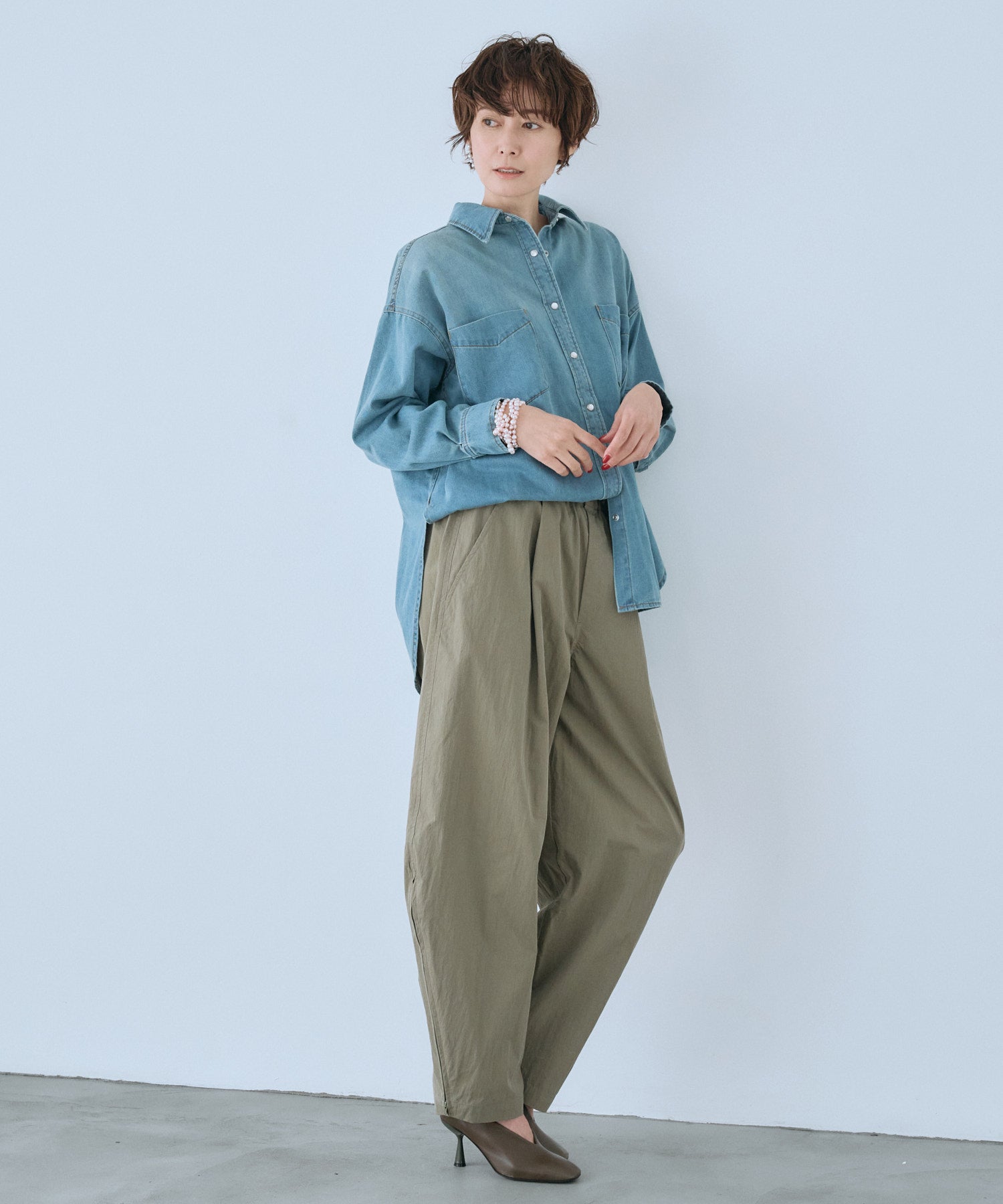 シグネチャーデニムシャツ – Adé Lifestyle