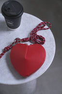 【ご予約商品】レザーハートキーリングポーチ