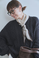 【2026年 1月中旬お届け開始】シルクブレンド ダイヤモンドスカーフ