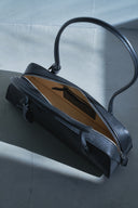 【ご予約商品】スリムボックスレザーハンドバッグ