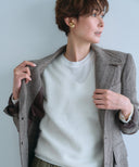CASHMERE BLEND V-NECK KNIT