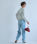 SOFT WOOL CREW NECK KNIT