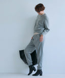 SOFT WOOL CREW NECK KNIT