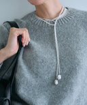 SOFT WOOL CREW NECK KNIT