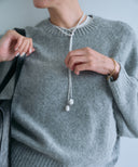 SOFT WOOL CREW NECK KNIT