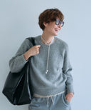 SOFT WOOL CREW NECK KNIT