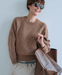 SOFT WOOL CREW NECK KNIT