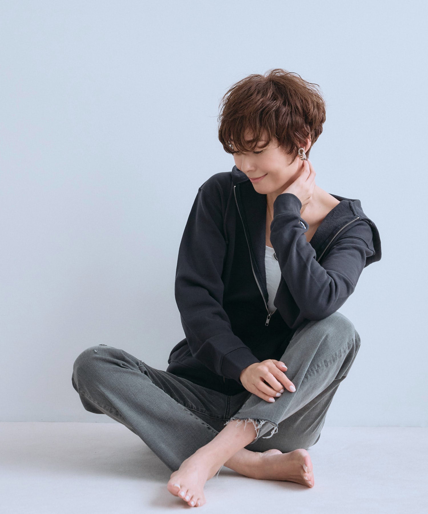 ヴィンテージ加工ハイストレッチデニム【by SURT】 – Adé Lifestyle