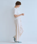 【IRONING】feather tulle tee　