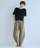 【IRONING】feather tulle tee　